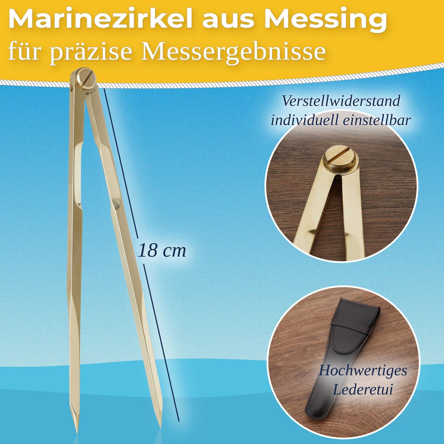 Navigationsbesteck für den Sportbootführerschein &  SKS